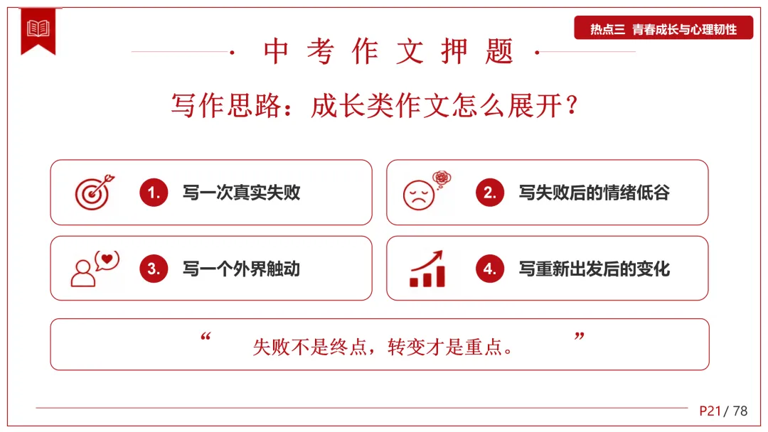 26中考语文作文冲刺终极押题,十大热点预测!-第20张图片-四季读书网