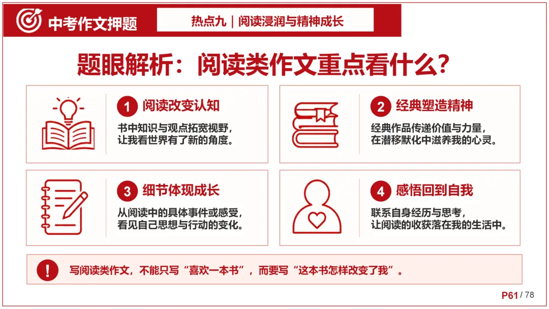 26中考语文作文冲刺终极押题,十大热点预测!-第42张图片-四季读书网