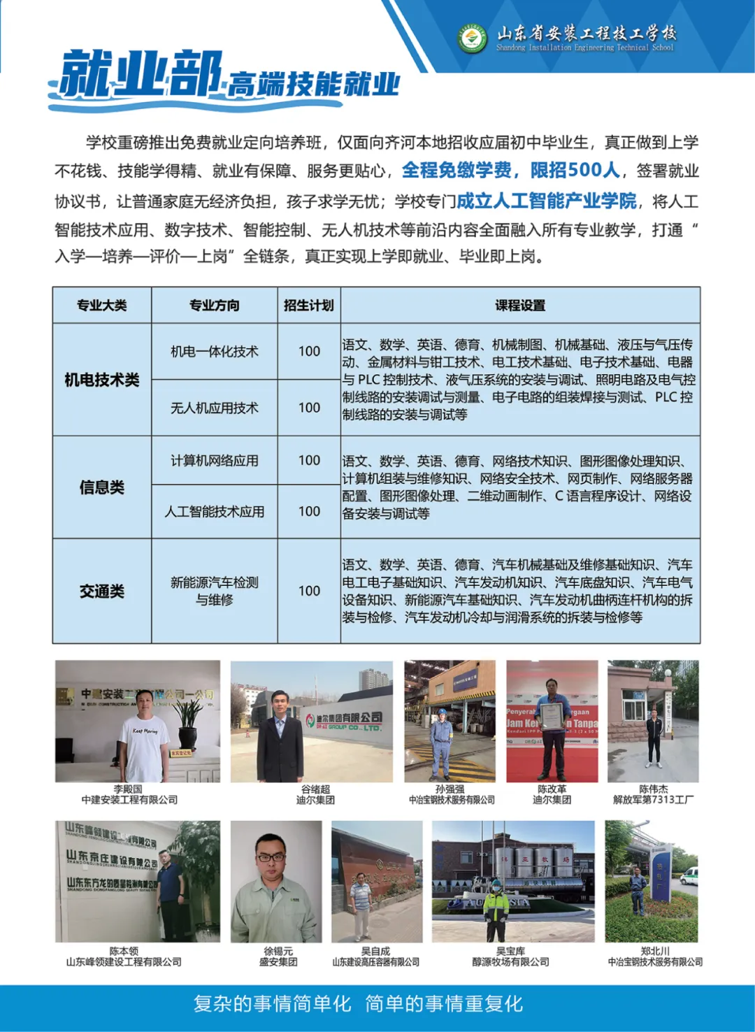 中考倒计时|山东省安装工程学校致全体中考学子温馨寄语-第21张图片-四季读书网