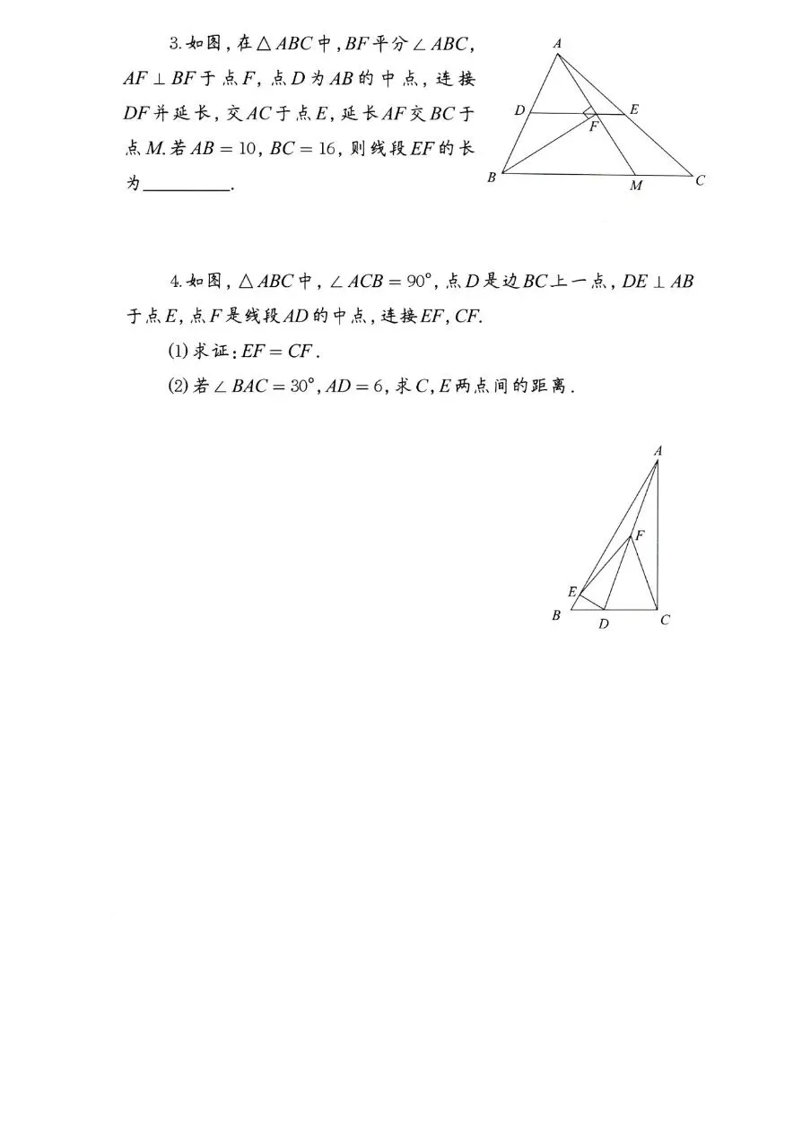 【中考数学】平行(特殊)四边形几何模型精讲精练-第16张图片-四季读书网