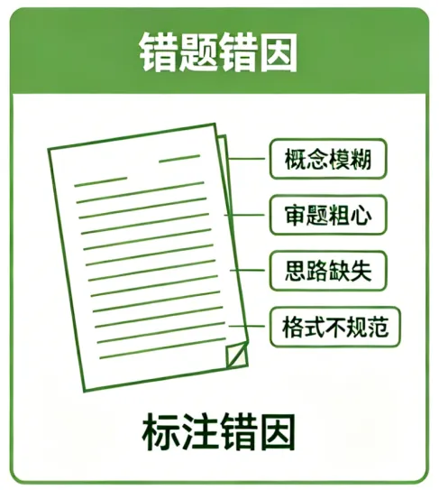 中考倒计时|用好错题本,把失分点变成提分增长点-第16张图片-四季读书网