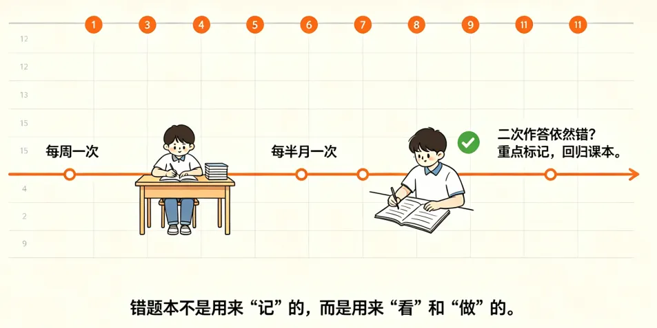 中考倒计时|用好错题本,把失分点变成提分增长点-第20张图片-四季读书网