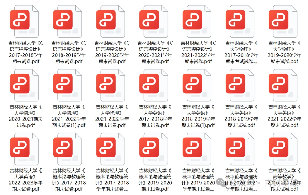 吉林财经大学历年真题来了~-第3张图片-四季读书网