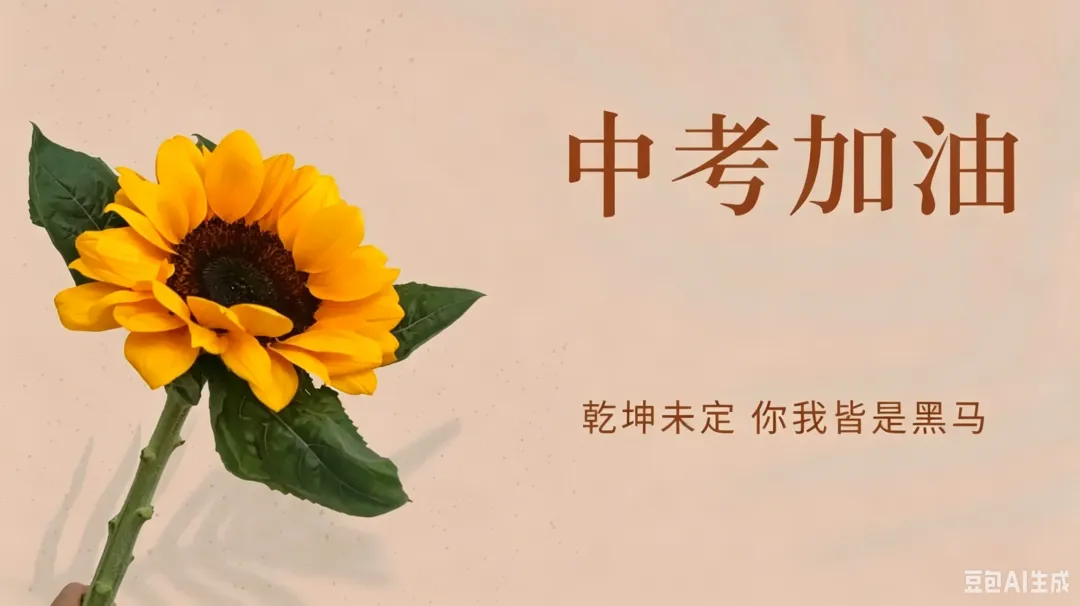 致全体初三学子:从容赴中考,执笔赢盛夏 |考前七天温馨提示-第11张图片-四季读书网