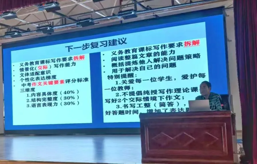 聚焦中考语文 共研教学提质——花溪区初中语文教研活动在我校举行-第24张图片-四季读书网