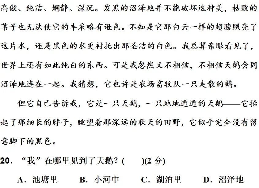 部编版1-6年级语文下册期末模拟试卷+小升初语文复习知识合集+小升初六年级毕业作文题及例文-第47张图片-四季读书网