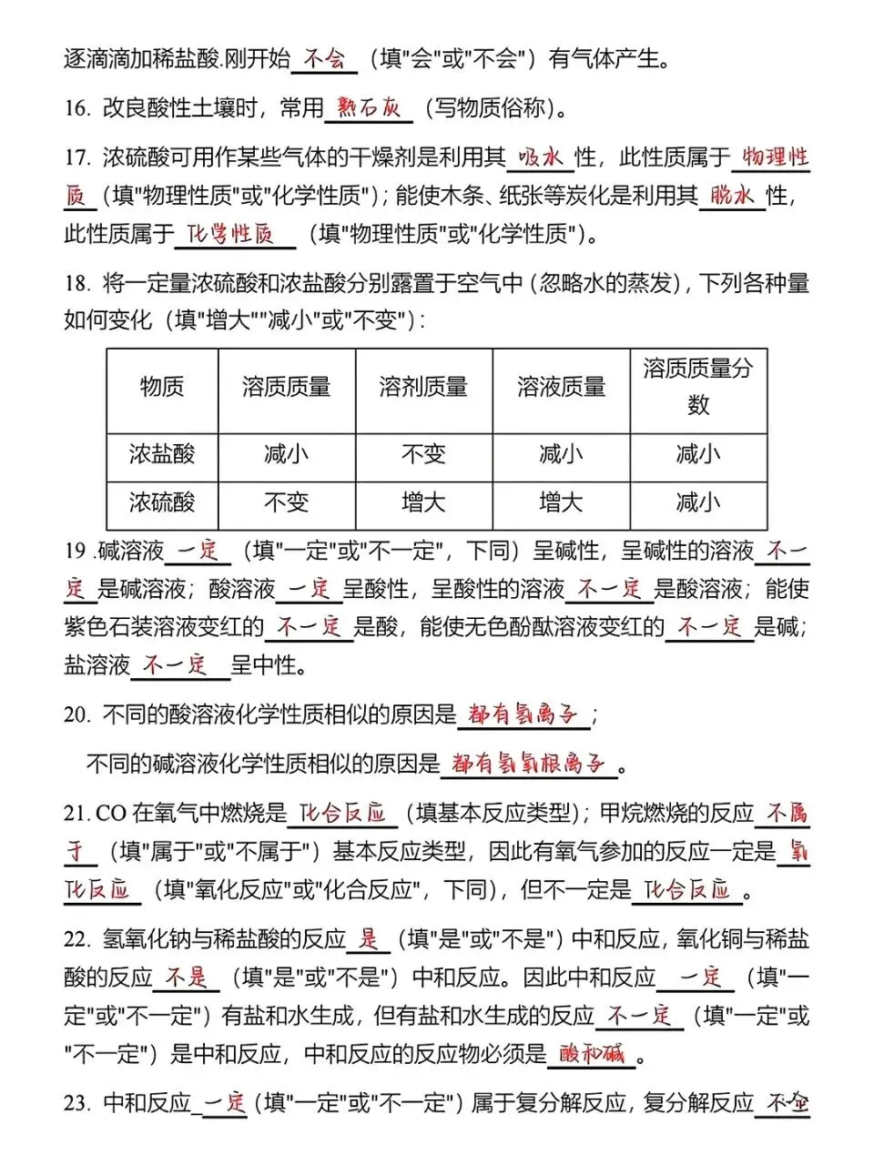 中考化学易混易错专练-第3张图片-四季读书网