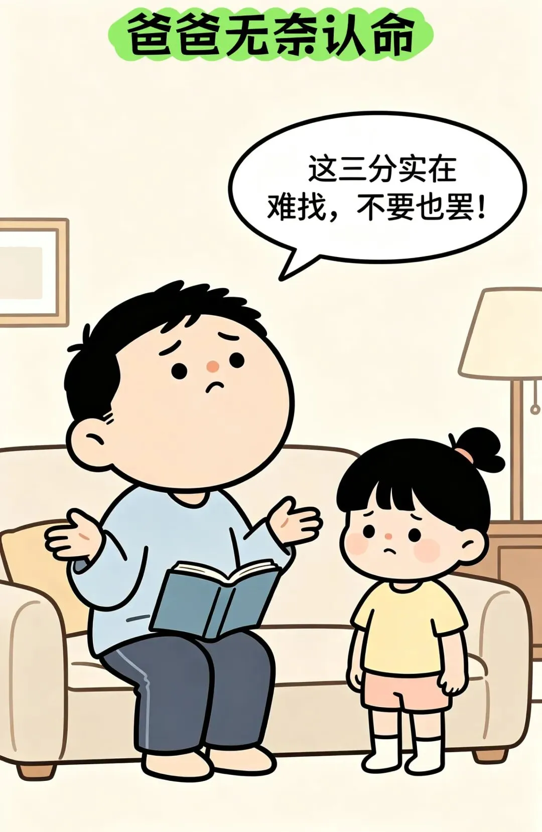 笑一笑吧:闺女期中测试考97分,我拿着试卷追问被扣的3分错在哪?闺女委屈指着“试卷问'琵'除了组词琵琶,还能组两个词语-第4张图片-四季读书网