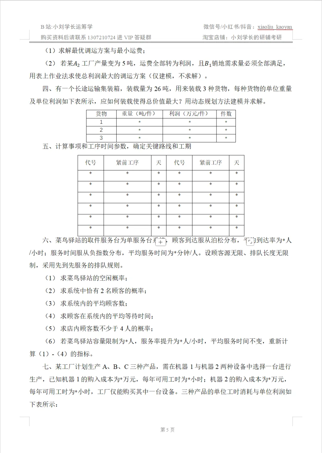 【真题分析】2027兰州交通大学 801管理运筹学历年真题分析-第24张图片-四季读书网 【真题分析】2027兰州交通大学 801管理运筹学历年真题分析-第24张图片-四季读书网