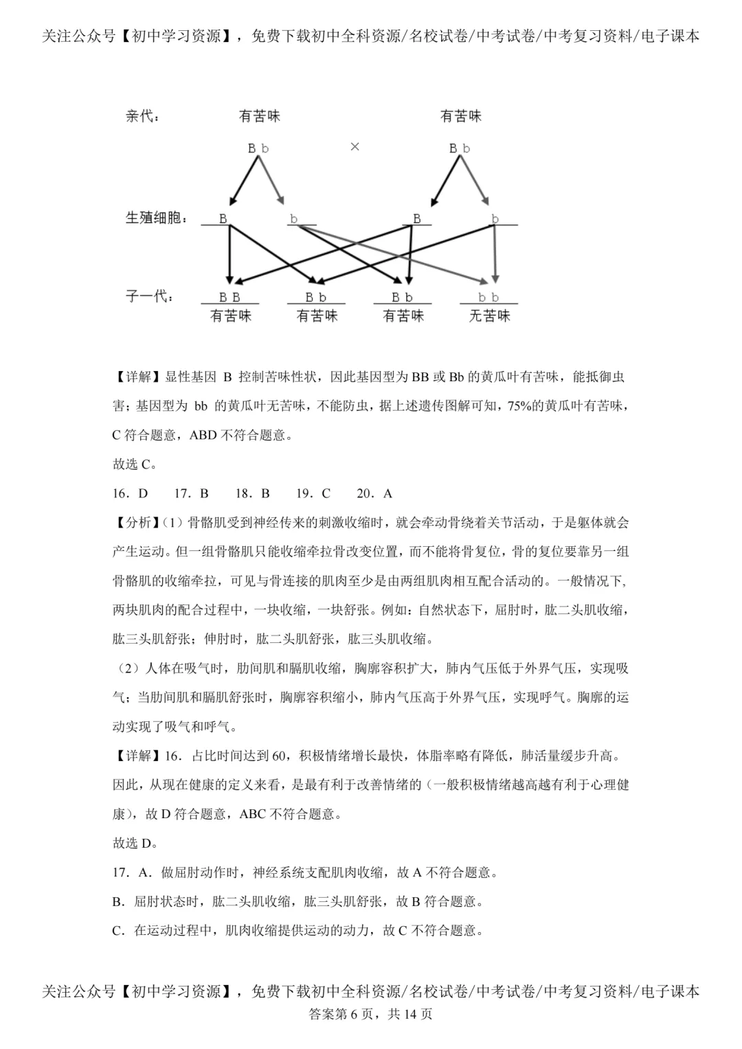 2025年广东省中考生物、地理真题试卷(含答案)-第18张图片-四季读书网