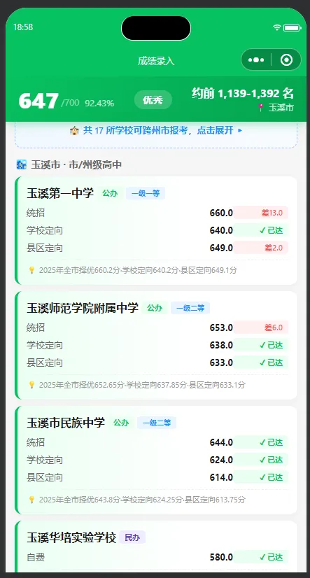 中考志愿填报不再难!助你根据分数快速定位理想学校!-第19张图片-四季读书网