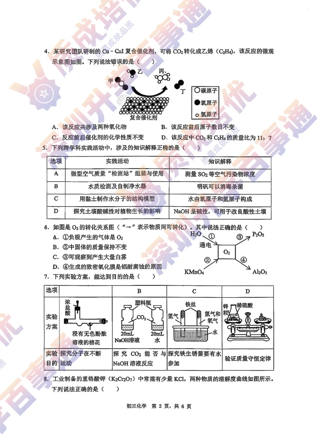 最新!34校联考三模全科真题解析出炉!-第48张图片-四季读书网 最新!34校联考三模全科真题解析出炉!-第48张图片-四季读书网