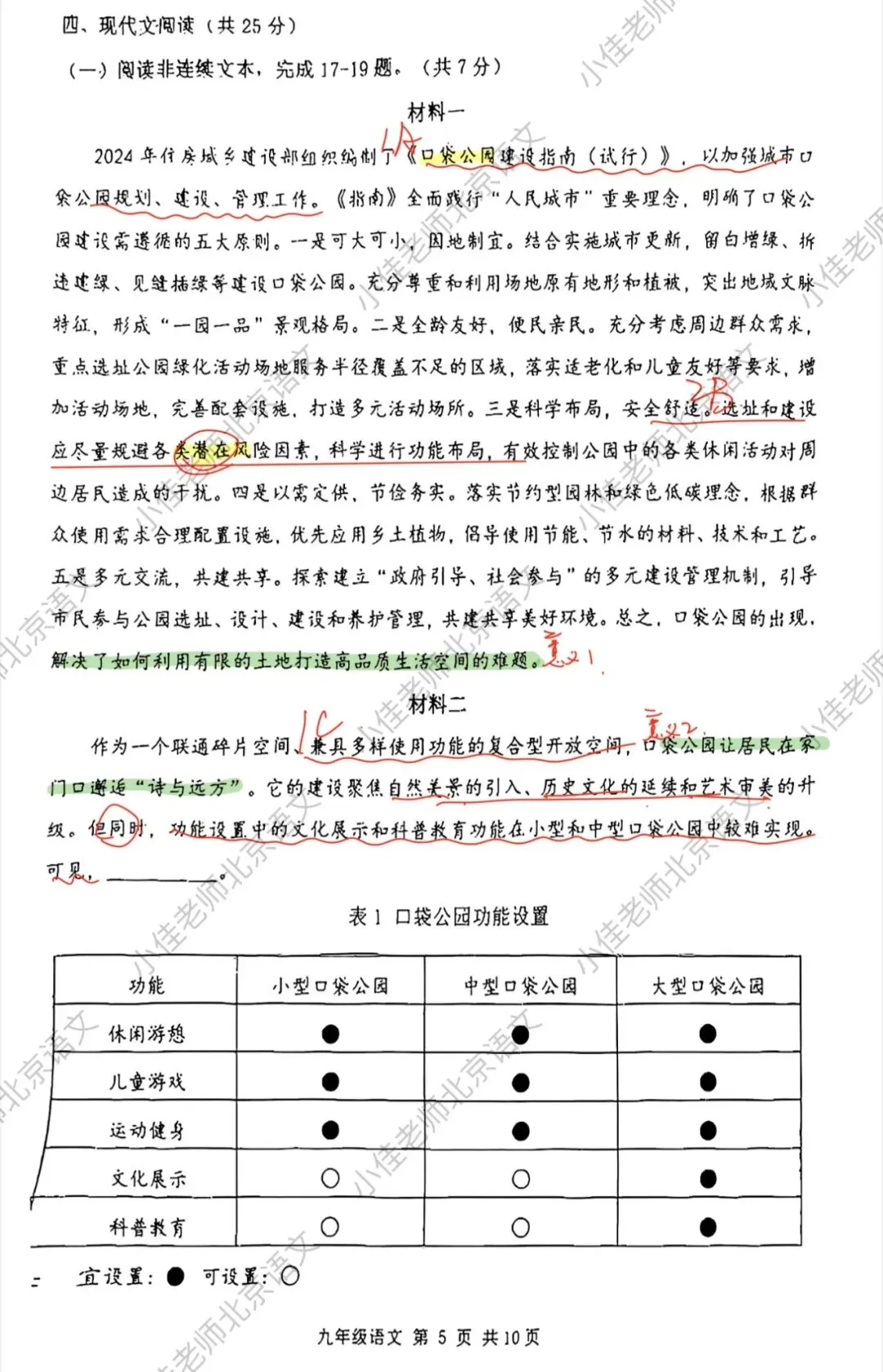 独家|2026北京延庆一模语文试卷解析-第5张图片-四季读书网