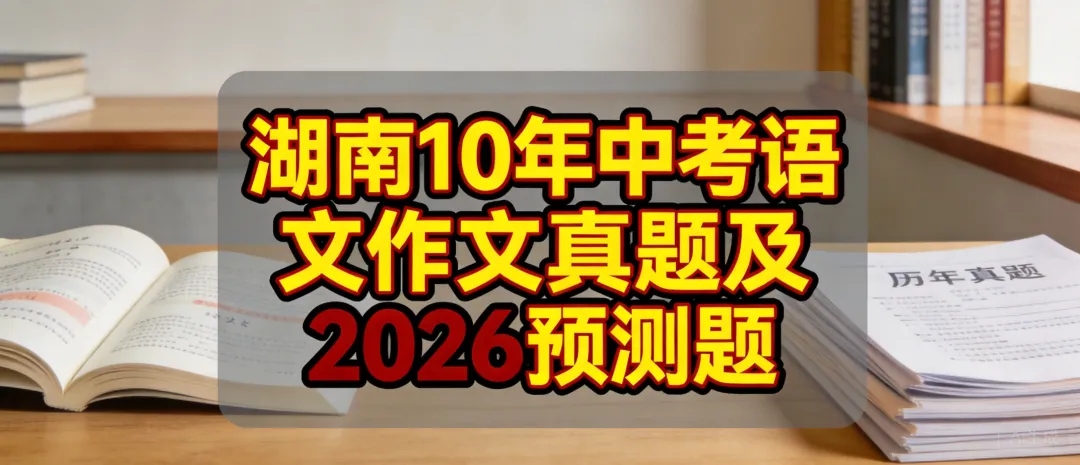 湖南10年中考语文作文真题及2026预测题-第1张图片-四季读书网 湖南10年中考语文作文真题及2026预测题-第1张图片-四季读书网