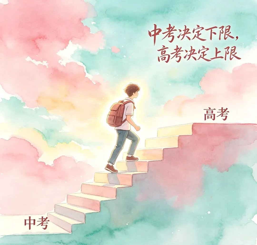 中考决定下限,高考决定上限-第1张图片-四季读书网