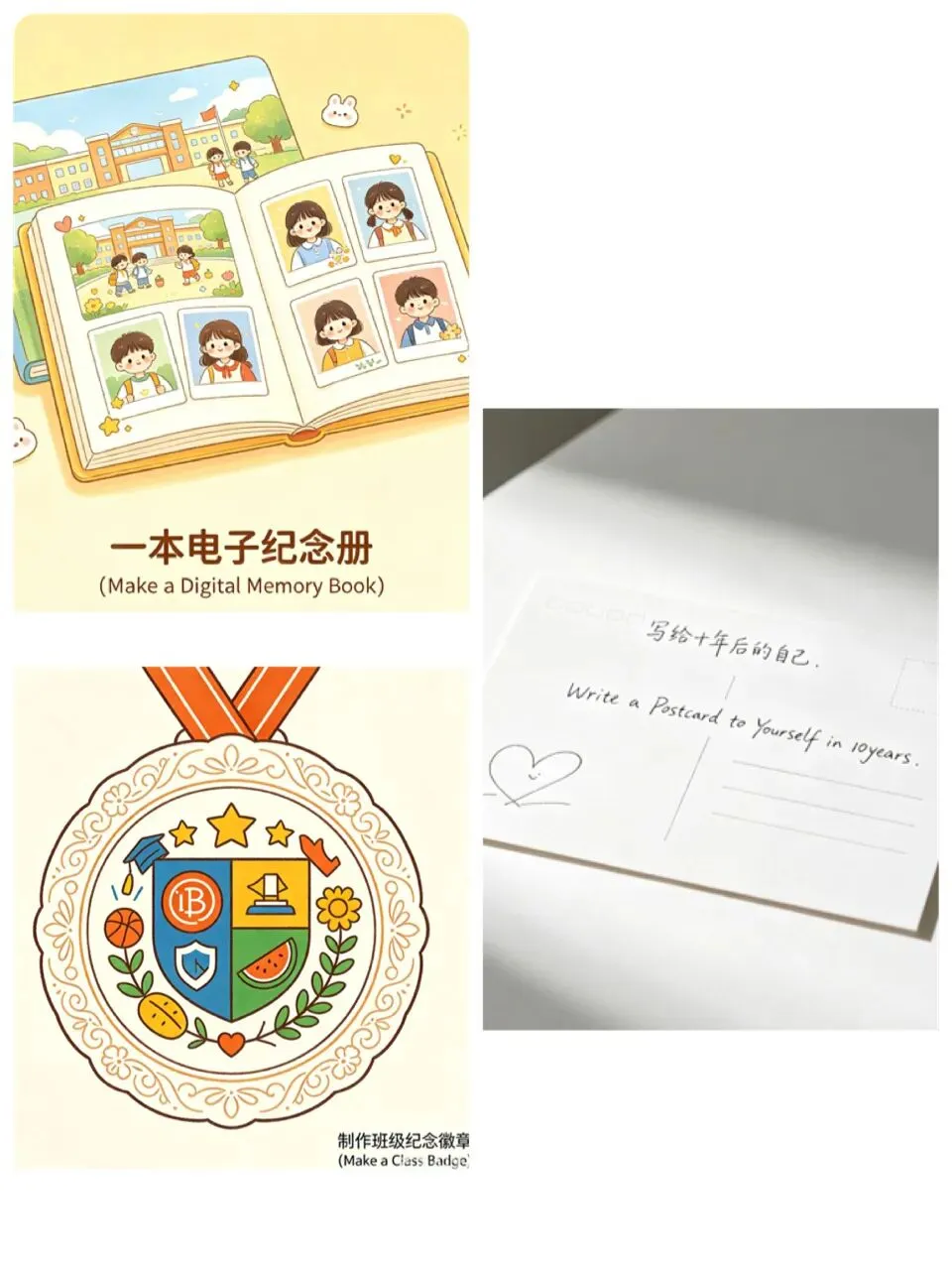 中考英语写作训练:一份独特的毕业纪念品-第3张图片-四季读书网 中考英语写作训练:一份独特的毕业纪念品-第3张图片-四季读书网