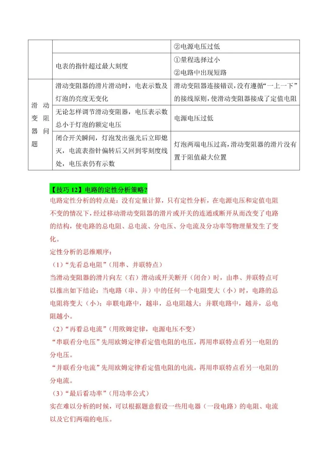 2026中考物理重难题型解题妙招(word含答案)-第10张图片-四季读书网