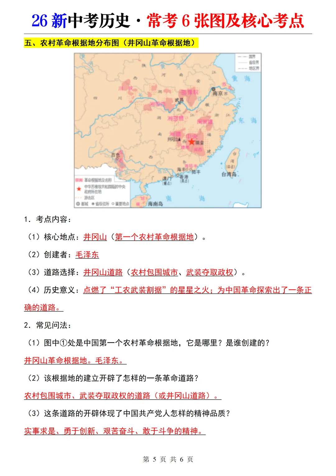备战中考 | 26年中考历史必考6张图片及核心知识点汇总!赶紧背-第7张图片-四季读书网 备战中考 | 26年中考历史必考6张图片及核心知识点汇总!赶紧背-第7张图片-四季读书网