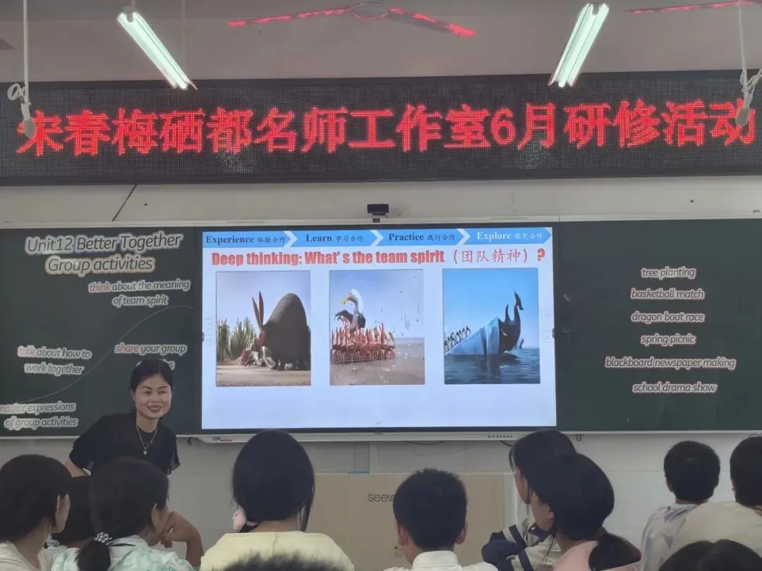 【教研动态】聚焦中考听说研思,深耕英语课堂提质|宋春梅硒都名师工作室6月专题研修圆满开展-第26张图片-四季读书网