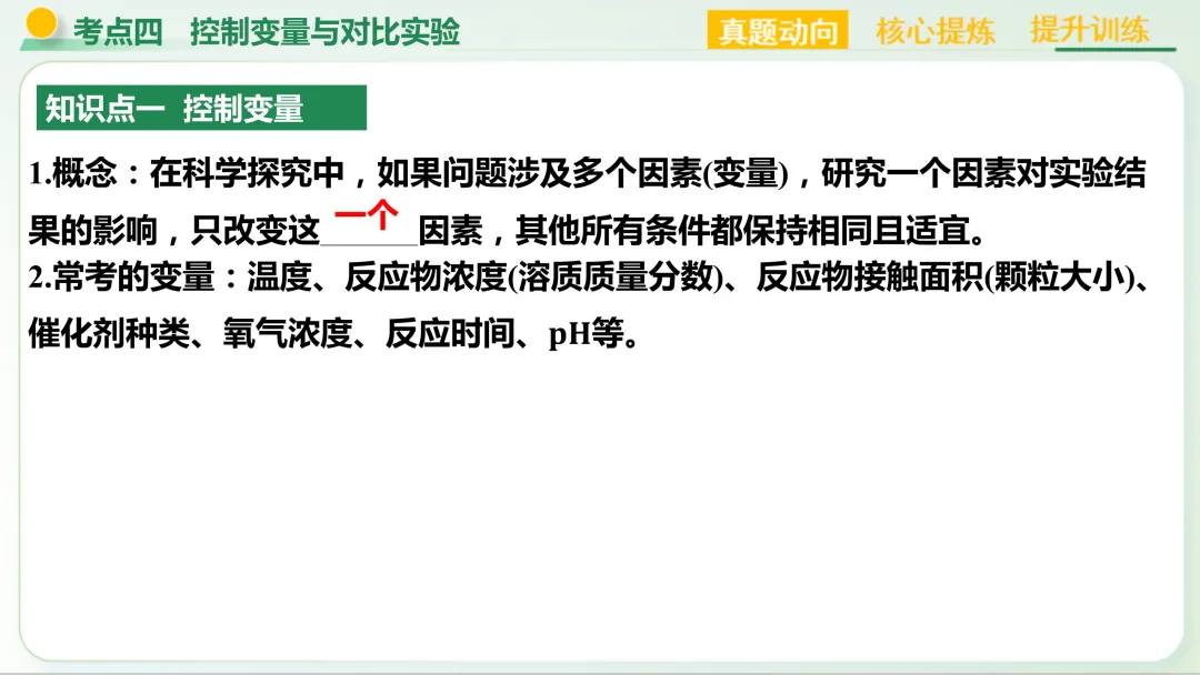 【中考总复习主题五——科学探究与化学实验】-第23张图片-四季读书网