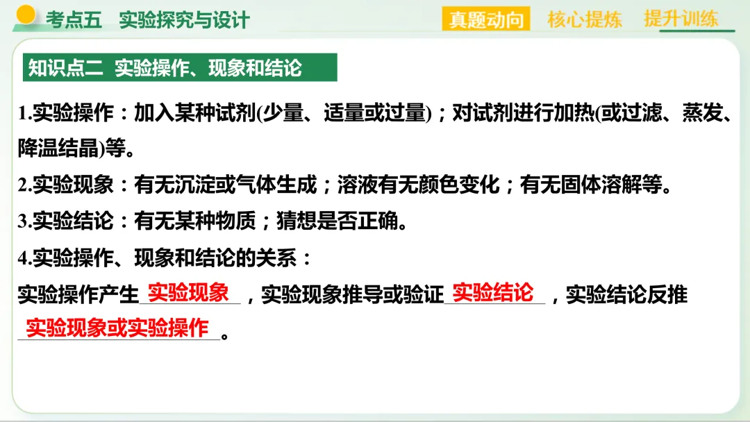 【中考总复习主题五——科学探究与化学实验】-第30张图片-四季读书网