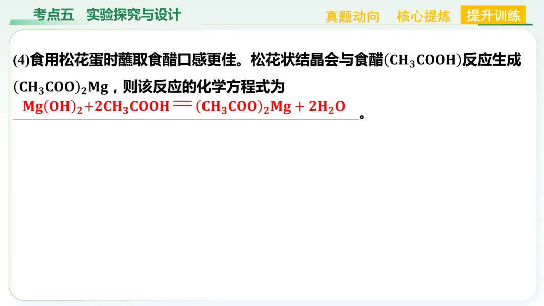 【中考总复习主题五——科学探究与化学实验】-第37张图片-四季读书网
