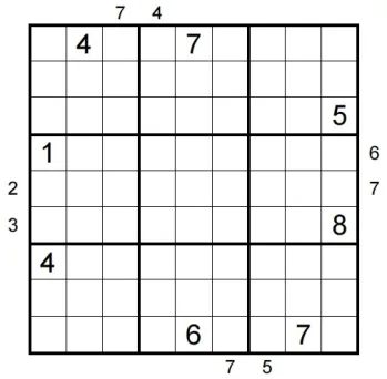 数独竞赛真题-摩天楼数独:2026年GP竞赛第五轮第10题(分值70分)-第1张图片-四季读书网 数独竞赛真题-摩天楼数独:2026年GP竞赛第五轮第10题(分值70分)-第1张图片-四季读书网
