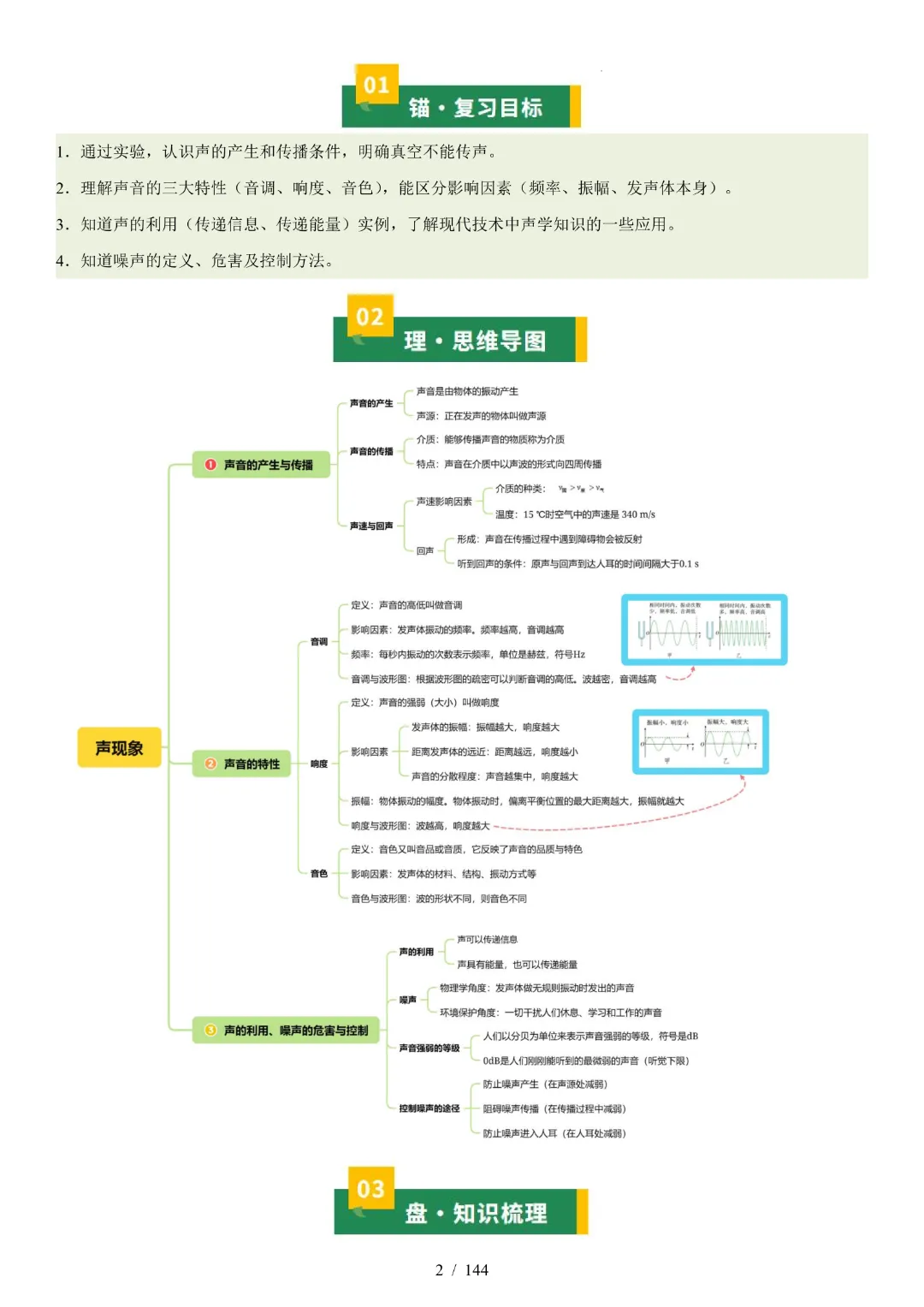 2026中考物理【知识清单·练习版】-第6张图片-四季读书网