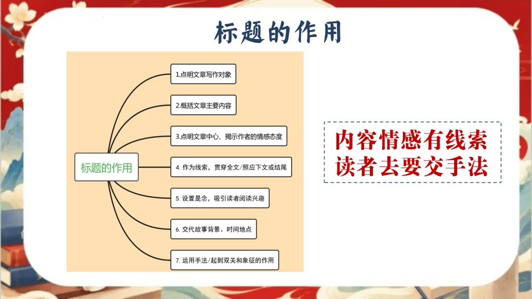 【初三下】【语文】九年级中考考前冲刺主题班会:三年伏笔,终成今朝【83页完整版】-第26张图片-四季读书网
