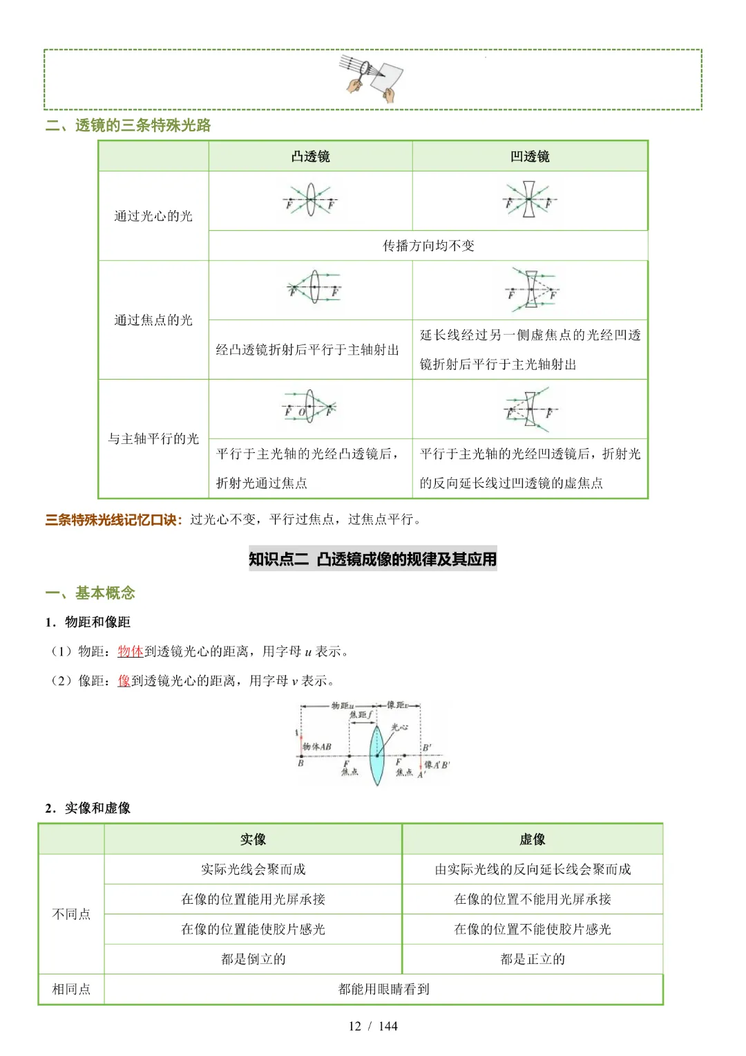 2026中考物理【知识清单·解析版】-第13张图片-四季读书网 2026中考物理【知识清单·解析版】-第13张图片-四季读书网