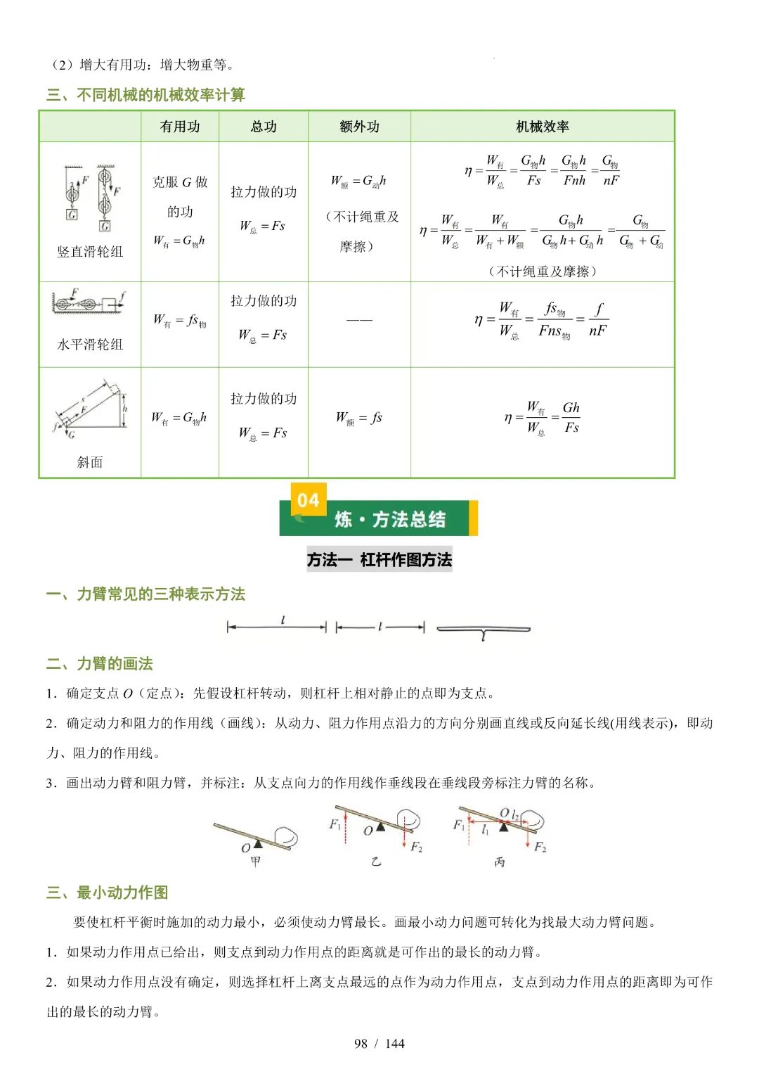 2026中考物理【知识清单·解析版】-第53张图片-四季读书网 2026中考物理【知识清单·解析版】-第53张图片-四季读书网