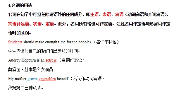26版中考语法24讲----名词-第19张图片-四季读书网 26版中考语法24讲----名词-第19张图片-四季读书网