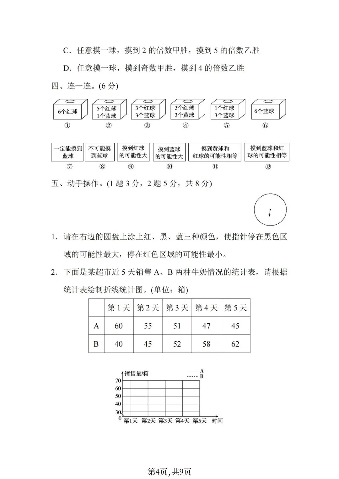 六年级下册数学小升初《期末拔尖真题测试卷》-第40张图片-四季读书网