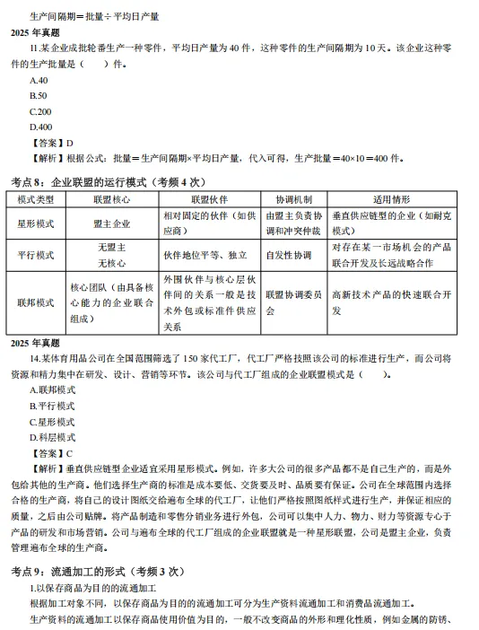 [真题考点精粹] 中经《工商管理》完整版直接刷!-第6张图片-四季读书网