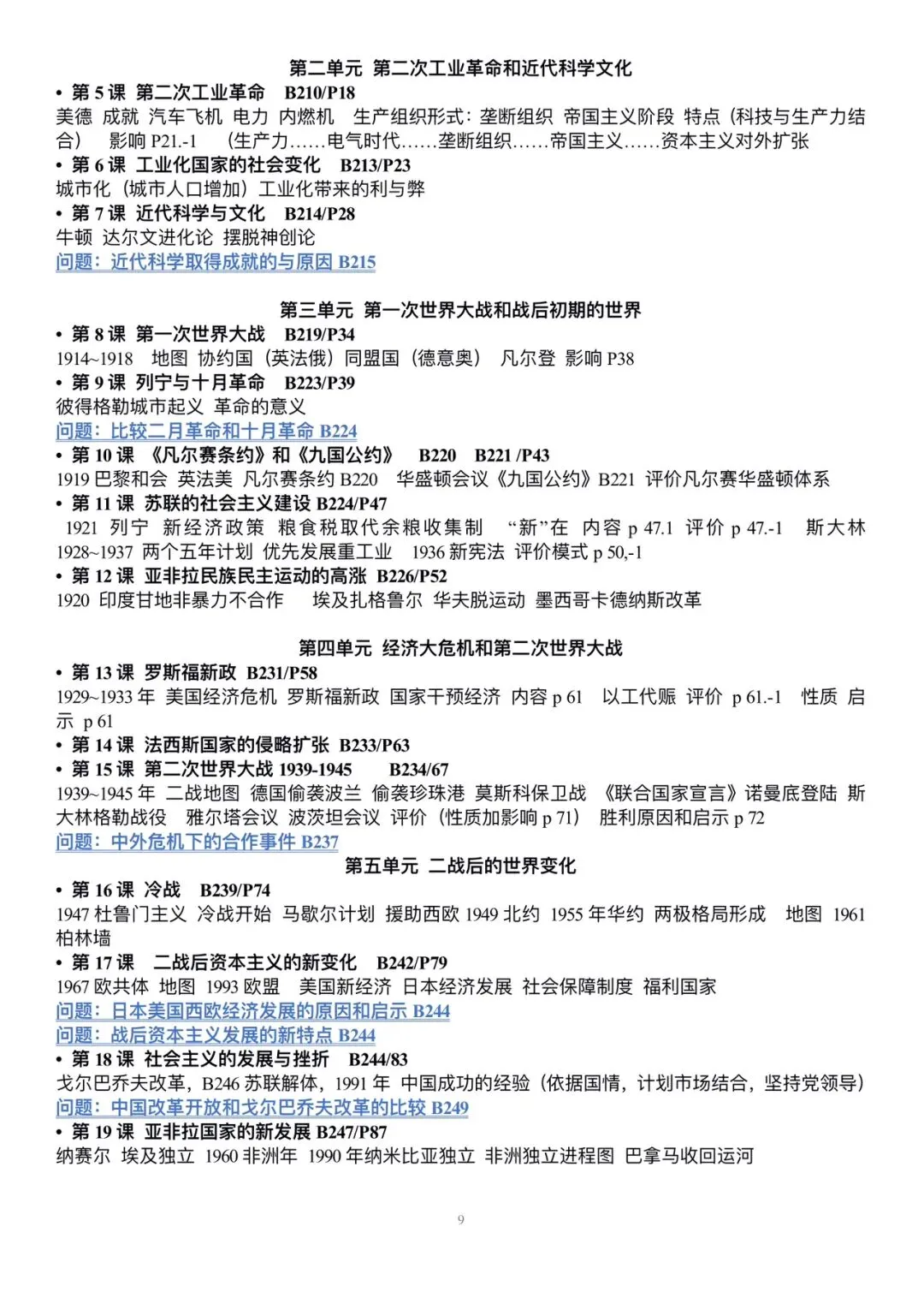中考快搜目录(配合白书讲义)-第10张图片-四季读书网