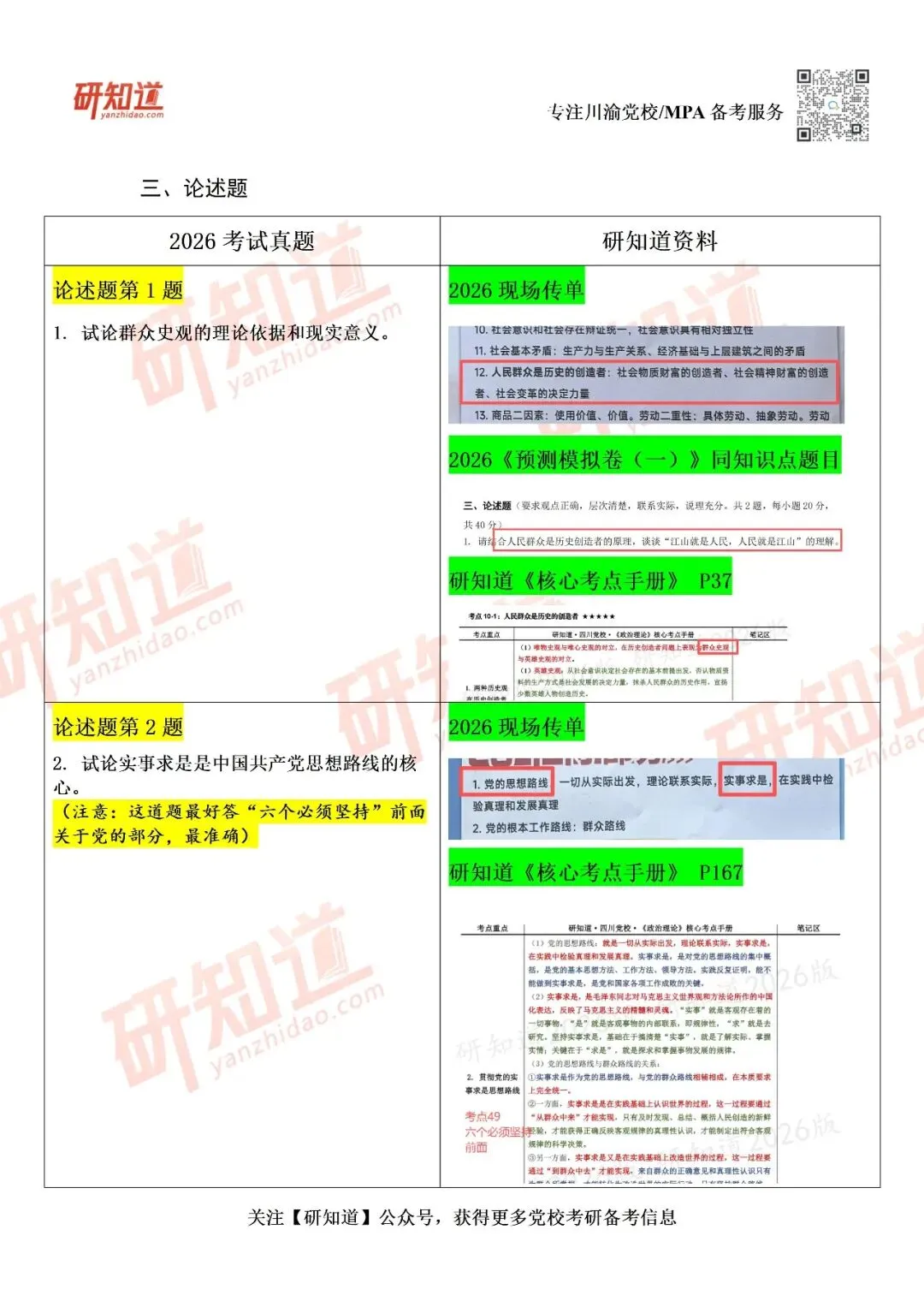 四川党校 | 2026真题及研知道资料比对!!-第16张图片-四季读书网 四川党校 | 2026真题及研知道资料比对!!-第16张图片-四季读书网