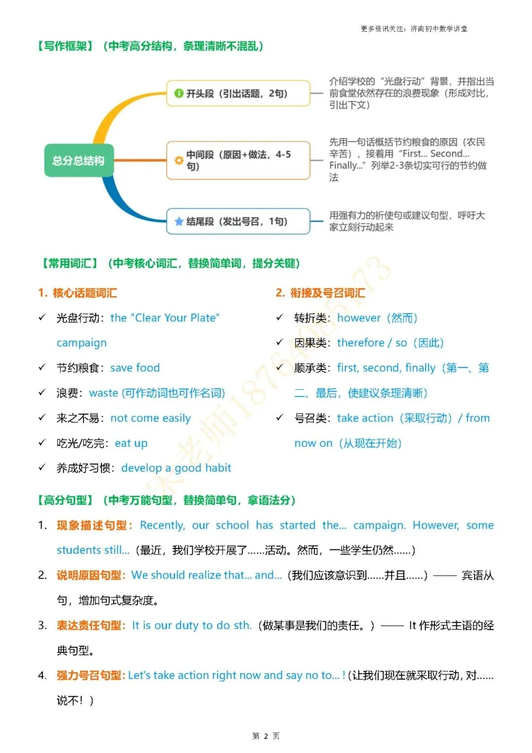 2026中考|英语作文考前押题(二)-第37张图片-四季读书网