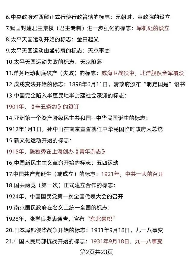 2026中考历史开端标志转折类事件锦集-第4张图片-四季读书网 2026中考历史开端标志转折类事件锦集-第4张图片-四季读书网