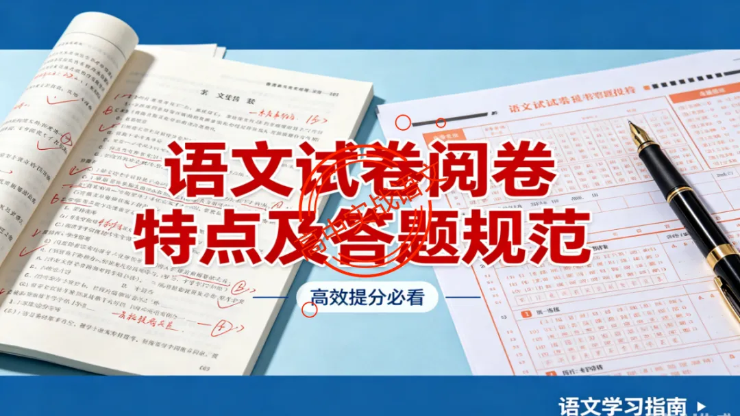 【临考嘱咐】高考语文试卷【出题规律+阅卷特点+答题规范】,高效提分!-第15张图片-四季读书网