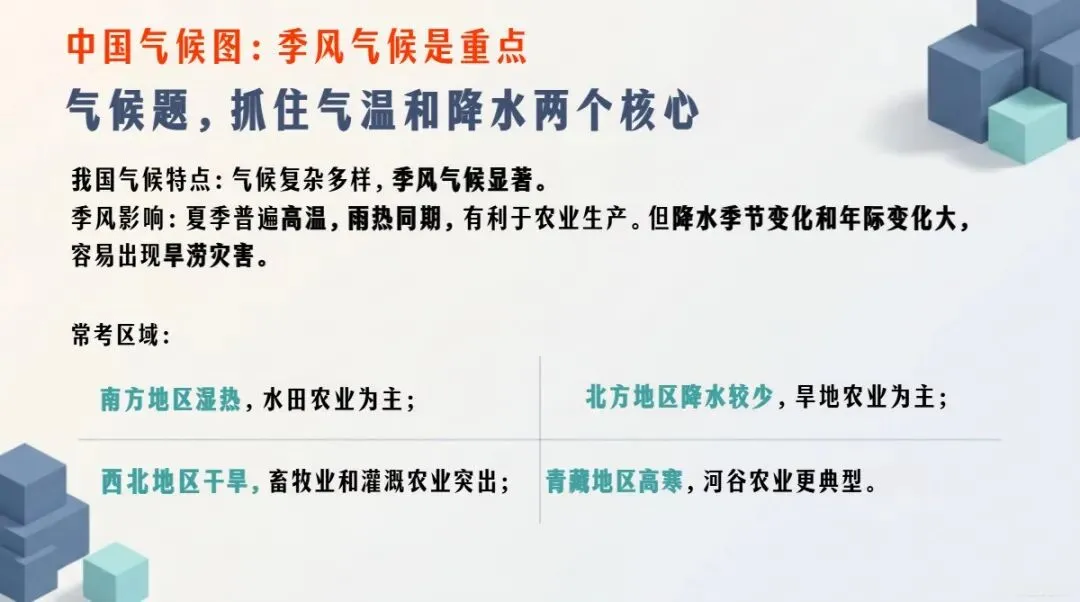 中考地理最后一课考前指导,地理老师真的强!-第12张图片-四季读书网