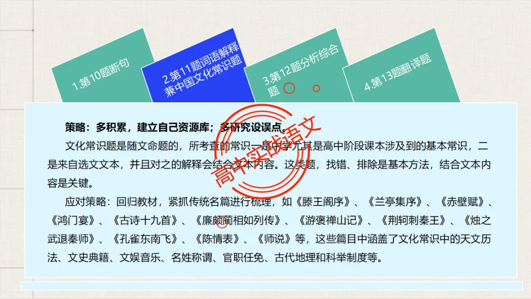 【临考嘱咐】高考语文试卷【出题规律+阅卷特点+答题规范】,高效提分!-第103张图片-四季读书网