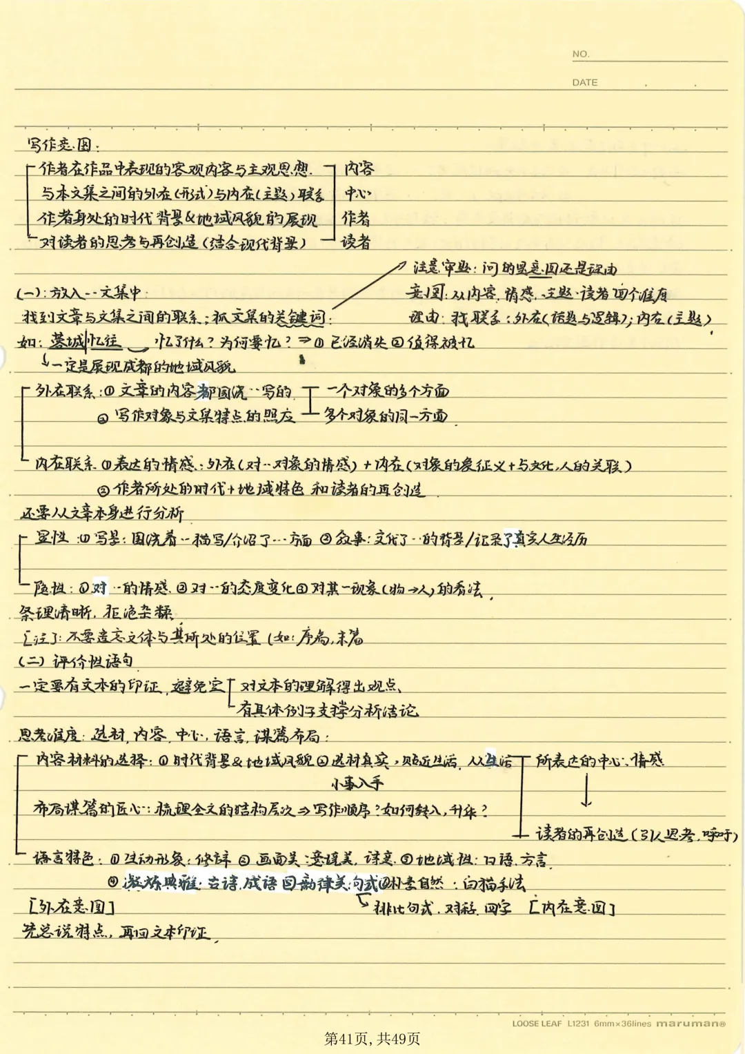 【本地化】成都中考语文重难点最细致大总结!有用-第42张图片-四季读书网