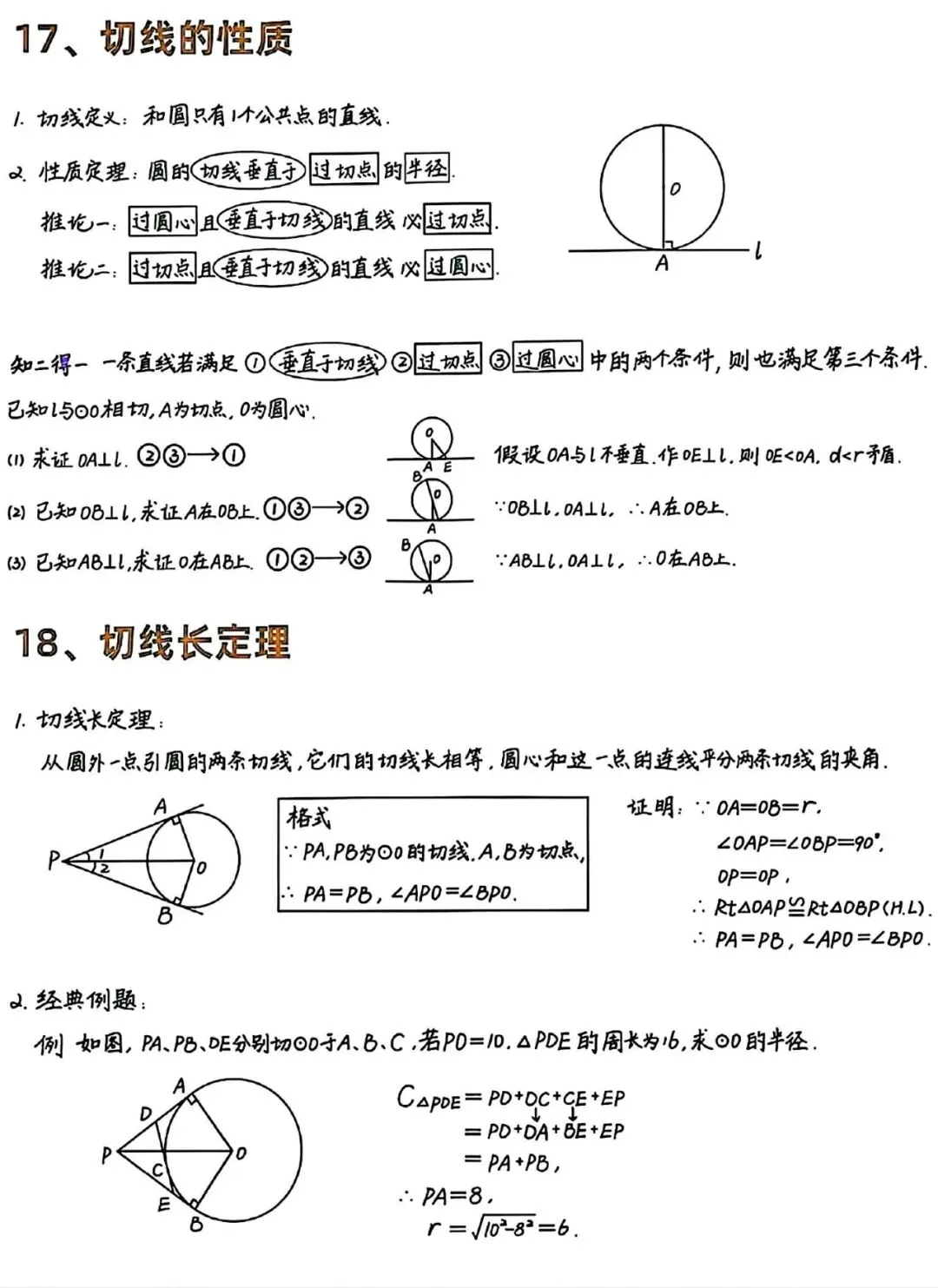 中考数学 | 圆的模型技巧全攻略,压轴题不再丢分!-第9张图片-四季读书网
