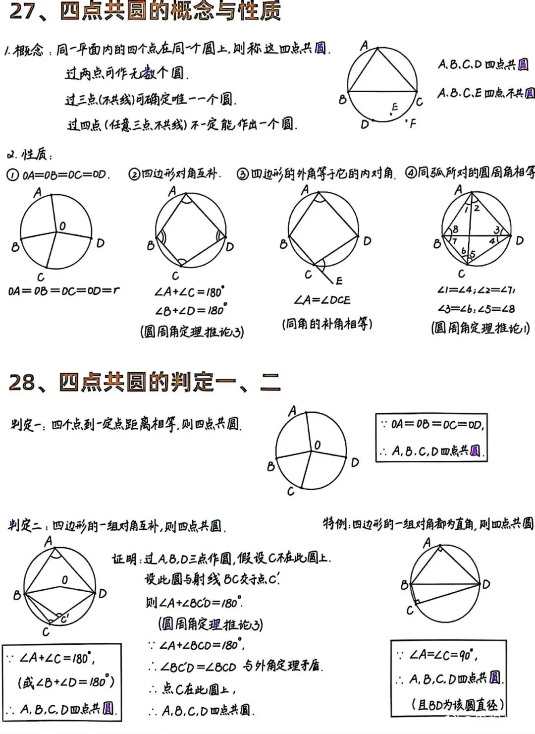 中考数学 | 圆的模型技巧全攻略,压轴题不再丢分!-第14张图片-四季读书网