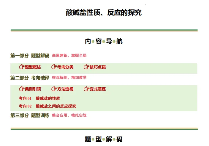 中考化学“酸碱盐”总丢分?这份天津专版复习资料,助你高效攻克!-第4张图片-四季读书网