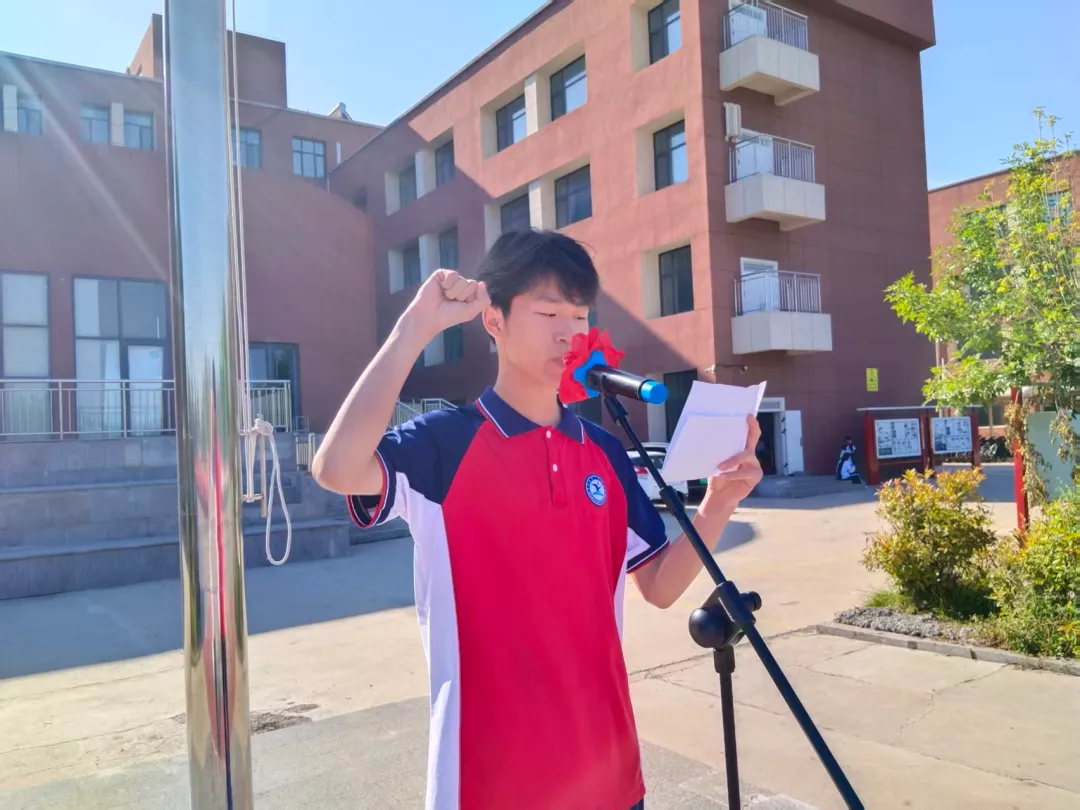 逐梦青春战中考 感恩母校启新程——高唐县第二实验中学第十五周升旗仪式纪实-第30张图片-四季读书网