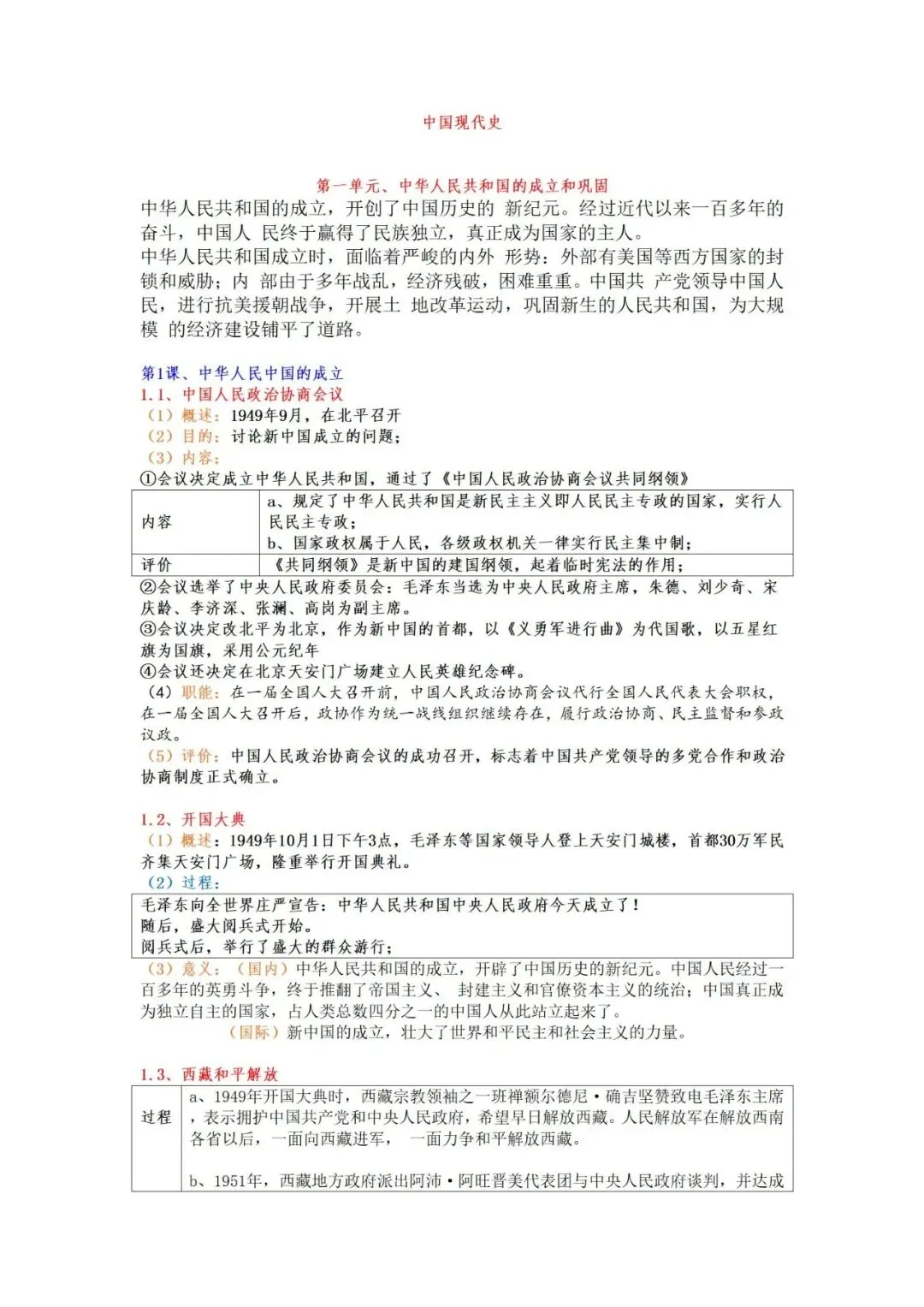 上海中考历史  知识点讲义-第32张图片-四季读书网