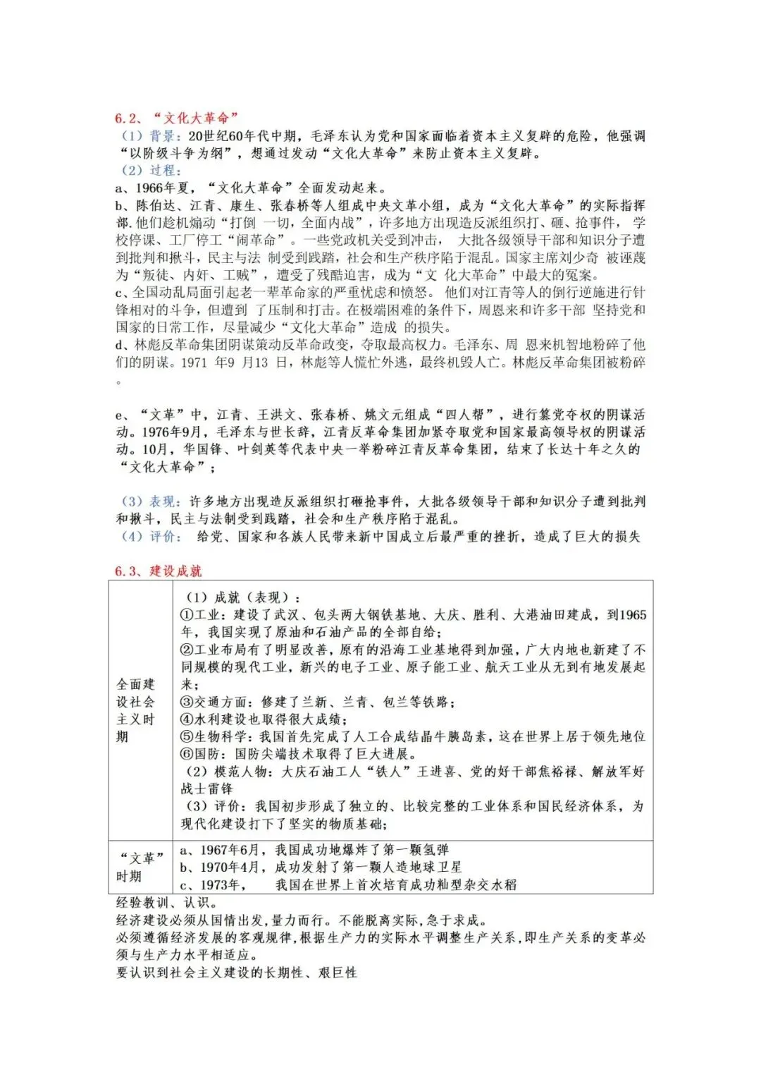 上海中考历史  知识点讲义-第38张图片-四季读书网