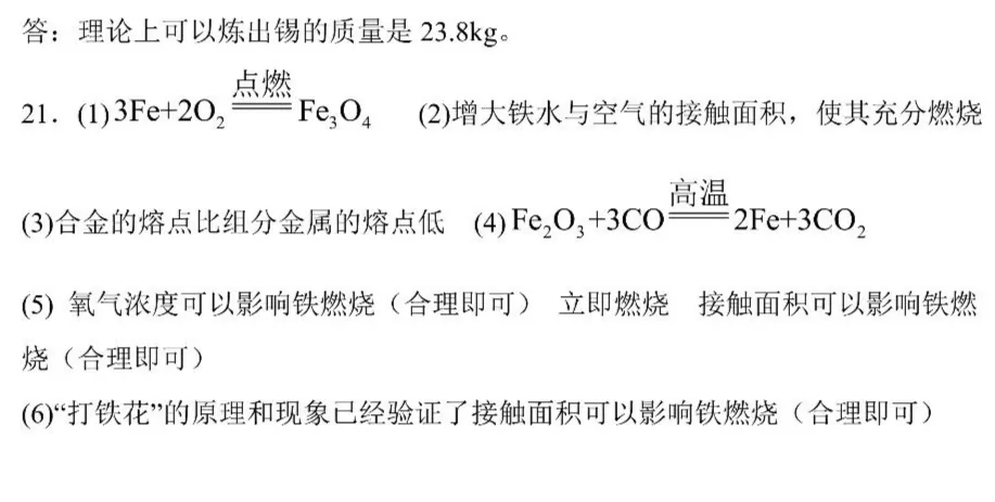 2026年山东省中考化学模拟卷(含答案)-第11张图片-四季读书网