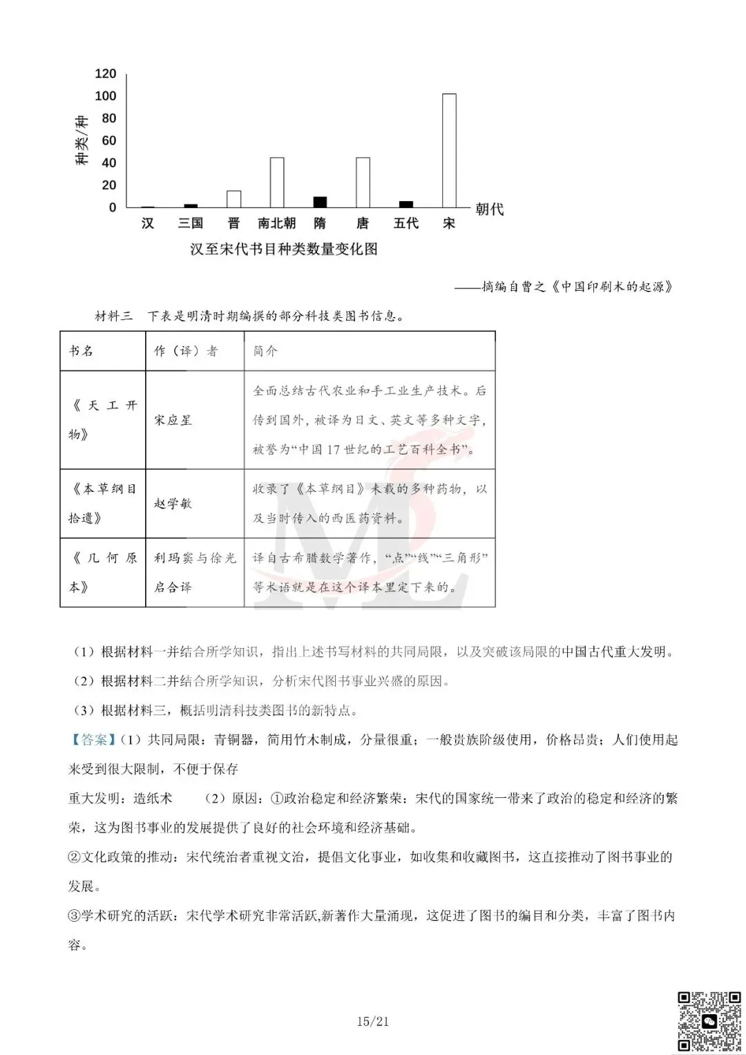 2024年广东省中考历史真题及答案-第26张图片-四季读书网 2024年广东省中考历史真题及答案-第26张图片-四季读书网